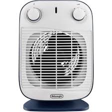 Delonghi Vertical Edge Fan Heater Blue, DHF-HFS50B20.AV